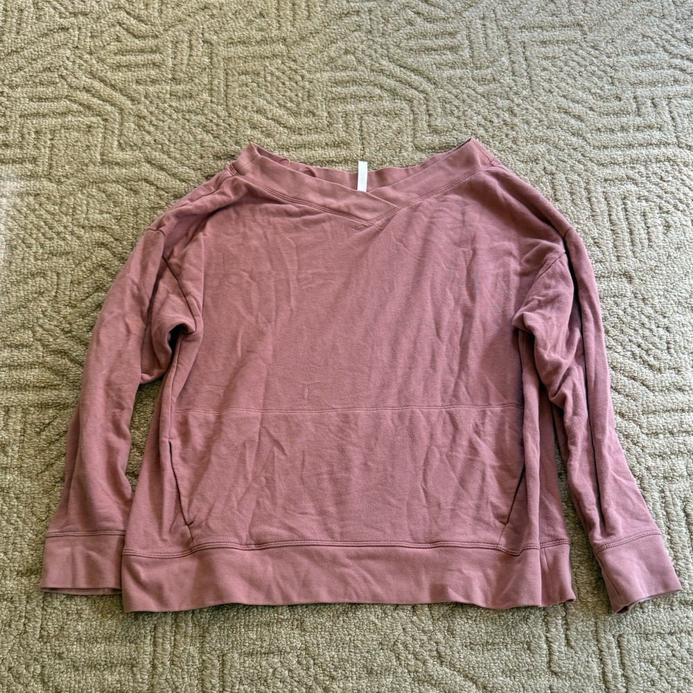 Fabletics Dusty Rose Sweatshirt
